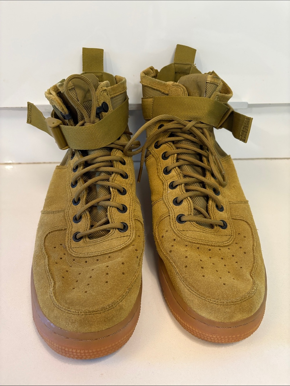 Nike Special Forces Air Force 1 Mid Desert Moss Sf Af1